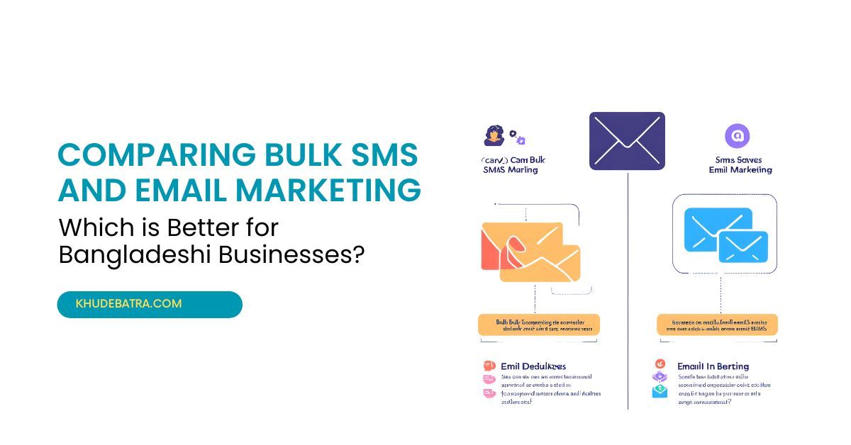 Comparing Bulk SMS and Email Marketing
